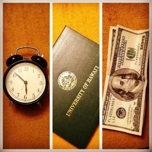 Time, Education, and Money.  The three most common excuses for not trying.