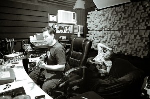 One of many recording sessions I've enjoyed in Hawaii.